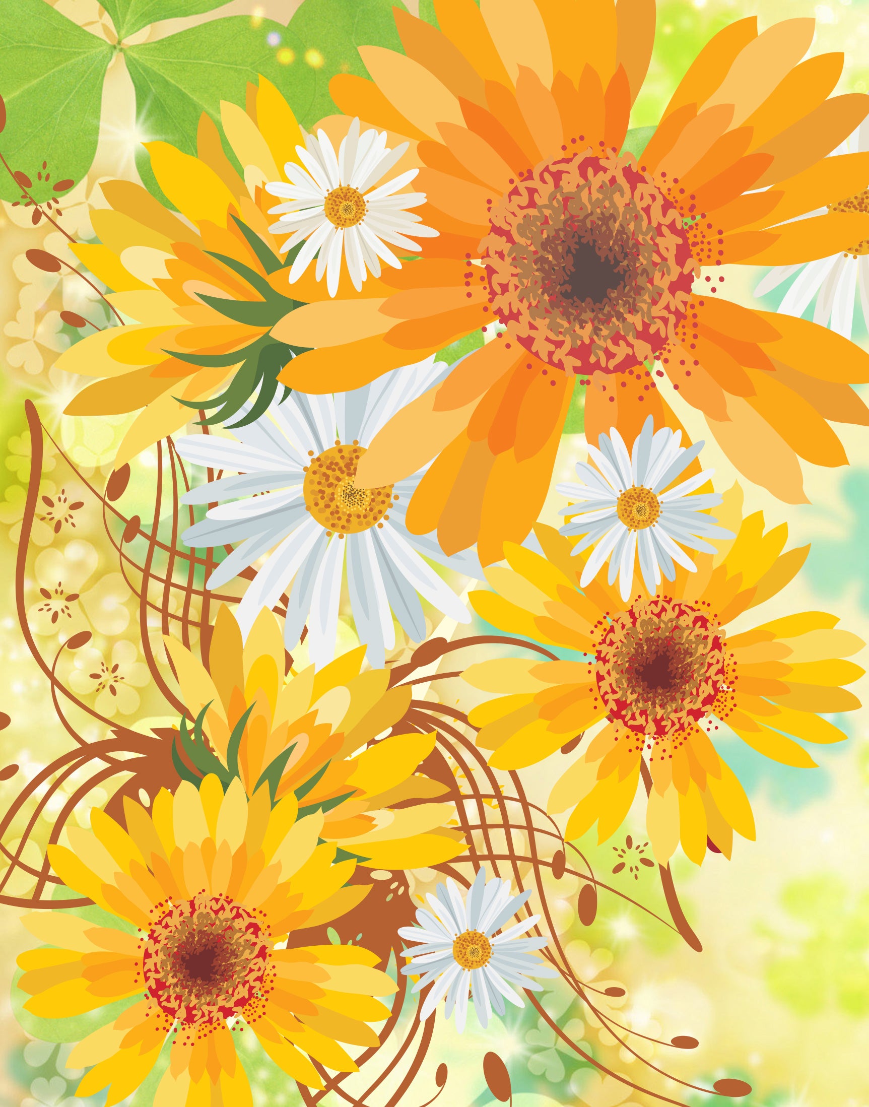 Sunflowers - Puzzleyourpet