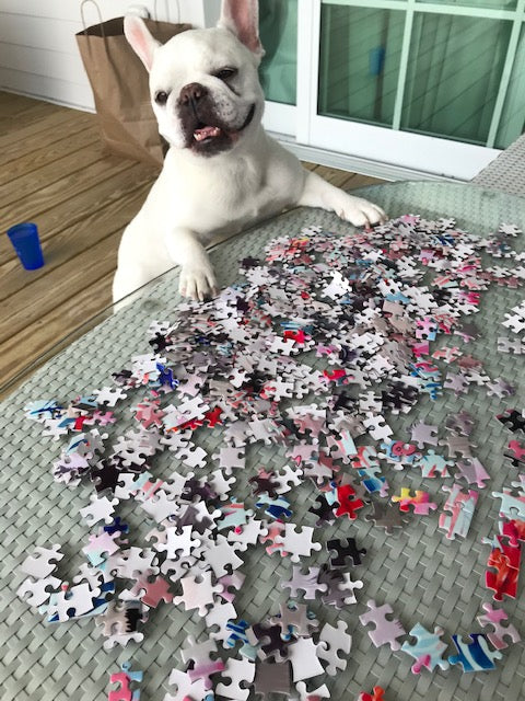 Light Floral - Puzzleyourpet