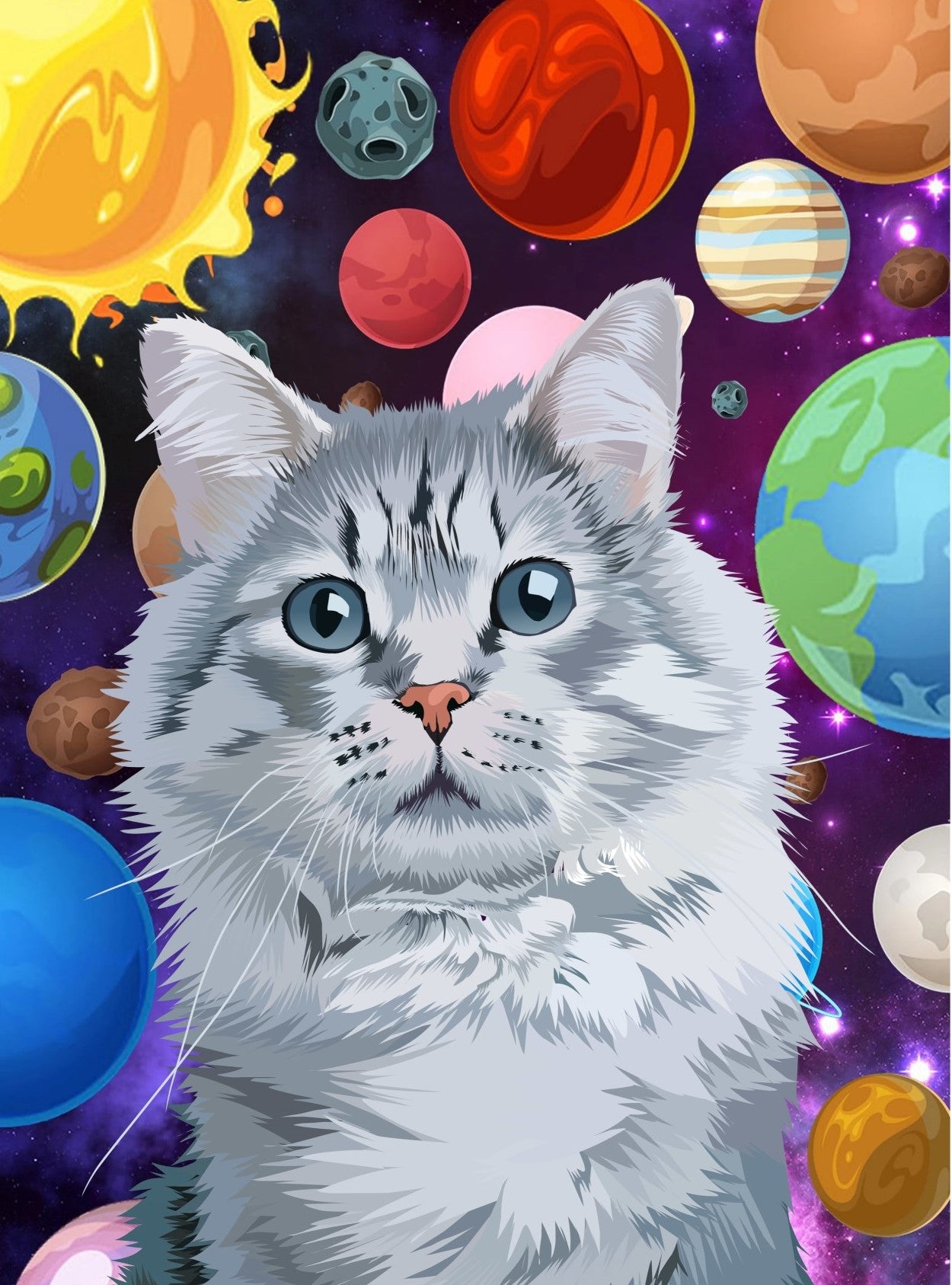 Planets - Puzzleyourpet
