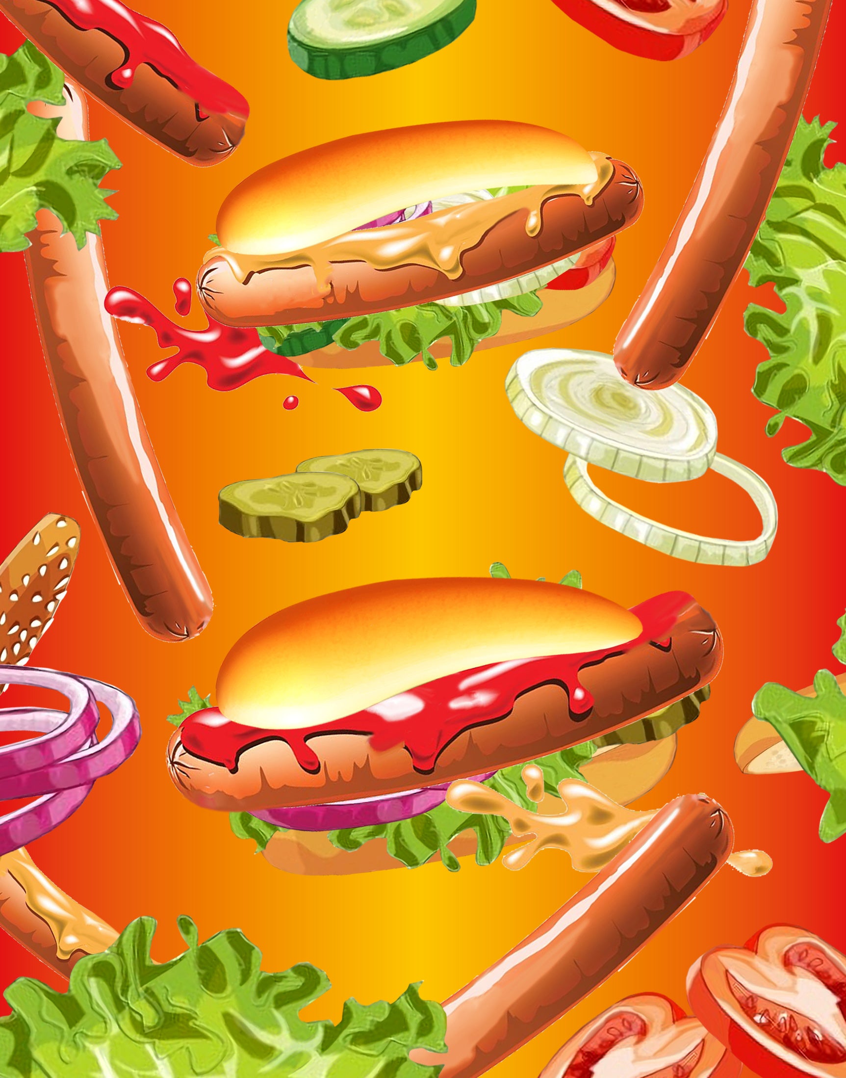 Hot Dog - Puzzleyourpet
