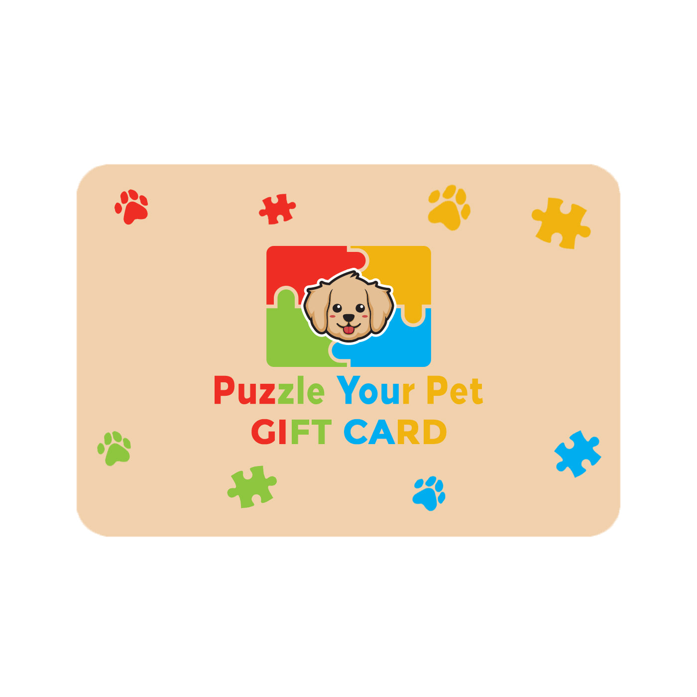 Puzzle Your Pet Gift Card - Puzzleyourpet